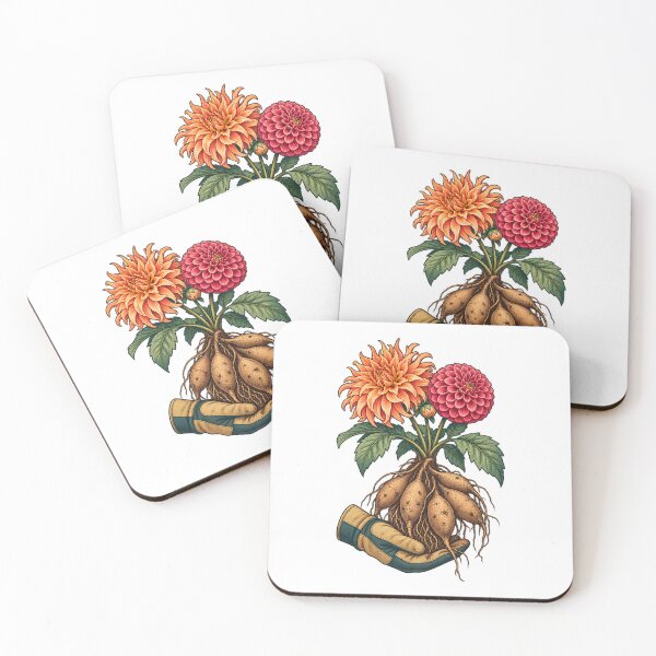 Item preview, Dahlia Tuber Lifting Garden Season designed and sold by Philippa Shop.
