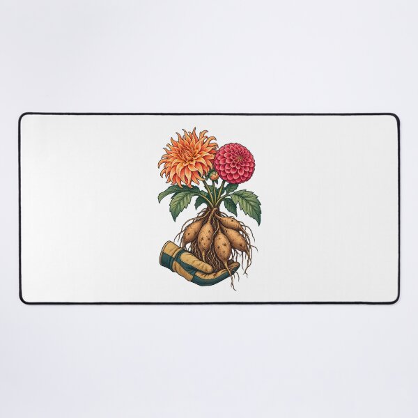 Item preview, Dahlia Tuber Lifting Garden Season designed and sold by Philippa Shop.