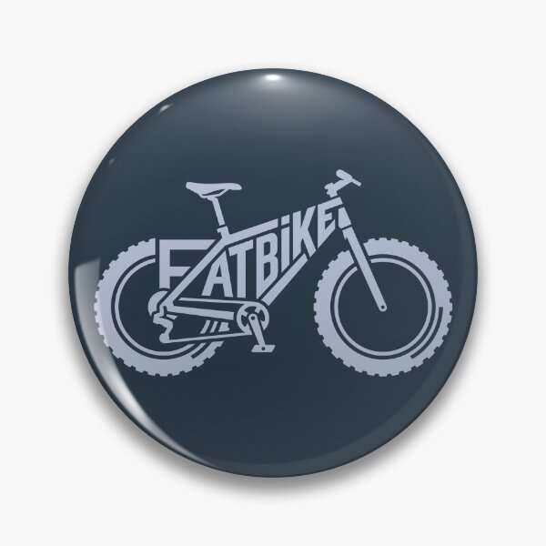 Item preview, Fat Biking Typography Bike Silhouette Winter Cycling Outdoor Graphic    designed and sold by KiwiRider.