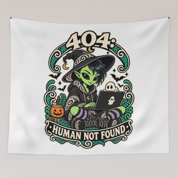 Item preview, 404: HUMAN NOT FOUND designed and sold by HD1450.