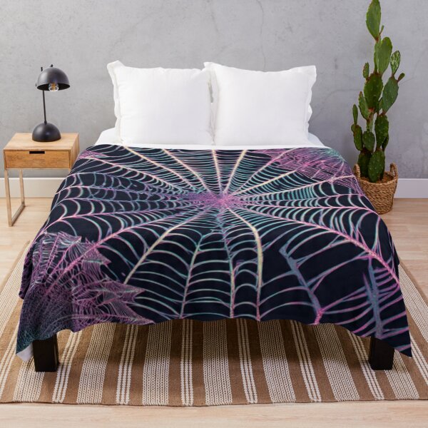 Item preview, Colorful Spiderweb designed and sold by sueviolaart.