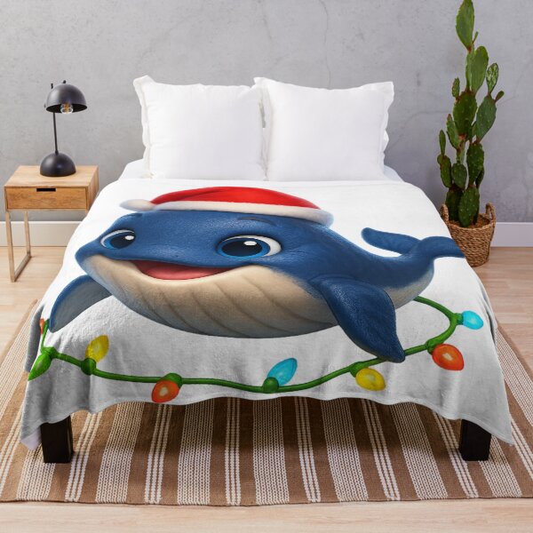 Item preview, Joyful Humpback Whale Christmas designed and sold by Sillytoe.