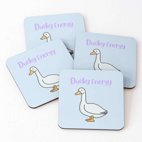 Item preview, Ducky Energy - Funny Duck designed and sold by ZenReiArt.
