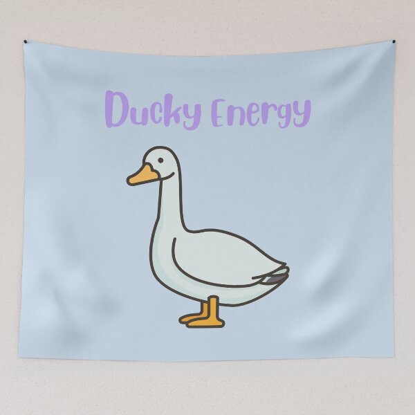 Item preview, Ducky Energy - Funny Duck designed and sold by ZenReiArt.