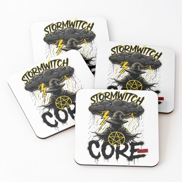 Item preview, Stormwitch Halloween Design – Lightning & Hooded Witch Graphic Tee v7 designed and sold by DarylWelsh2024.