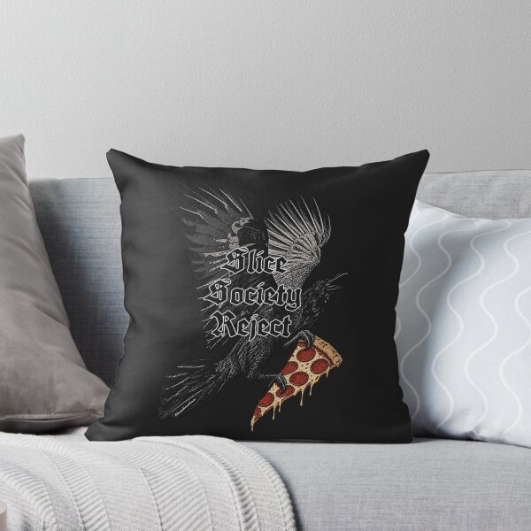 Item preview, Vintage Raven Pizza - Slice Society Reject designed and sold by BUABUABUA.