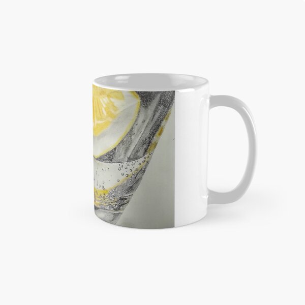 Item preview, Lemon slice in a glass designed and sold by CecileLenam.