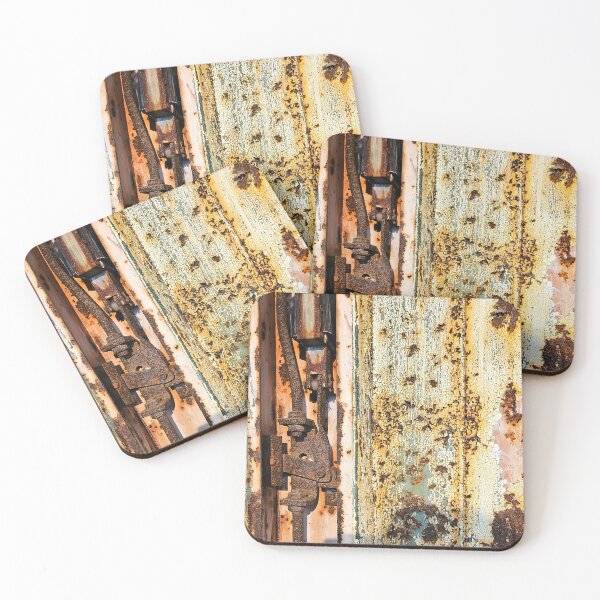 Item preview, Rusted Locking Mechanism and Flaking Paint Macro – Eastern State Penitentiary designed and sold by Jason Bylsma.