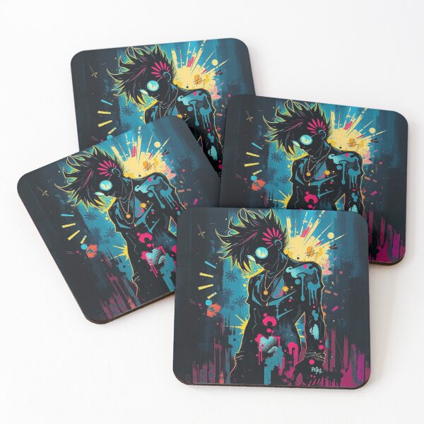 Item preview, Dark Linocut Horror Portrait designed and sold by ERODED SELF.