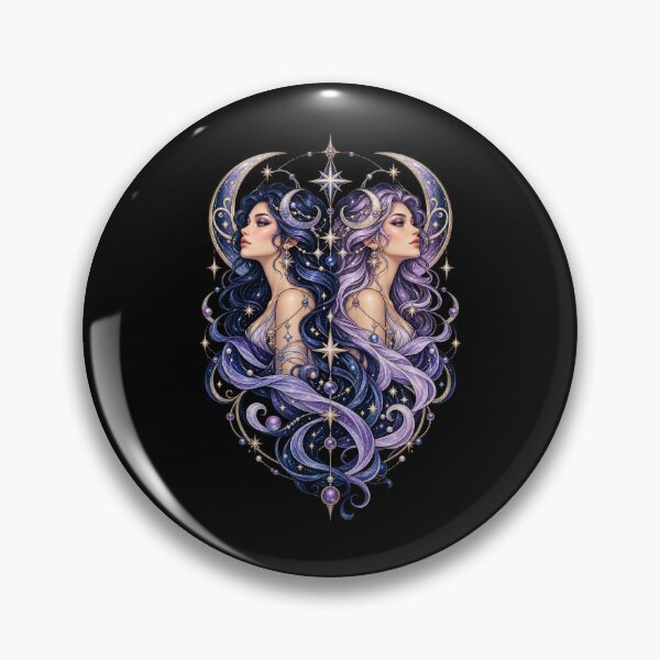 Item preview, Gemini — The Cosmic Twins  May 21 – June 20 designed and sold by RockitBaby.