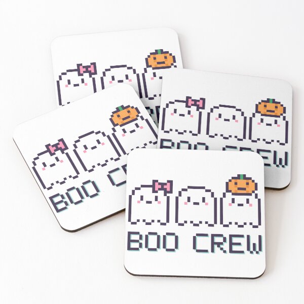 Item preview, Boo Crew Cute Ghost Squad Halloween designed and sold by Pixel Pantry.