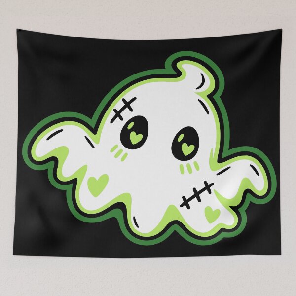 Item preview, Spooky Cute — Green — Artwork Only designed and sold by Mareleine.