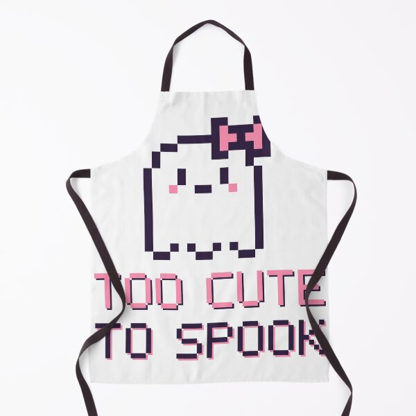 Item preview, Too Cute To Spook Kawaii Ghost Bow designed and sold by Pixel Pantry.