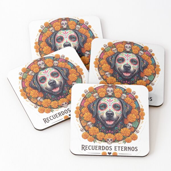 Item preview, Labrador Dog Day of the Dead - Eternal Memories Sugar Skull designed and sold by Goodthingstree.
