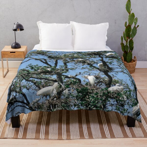 Item preview, Egrets Breeding Season designed and sold by heatherfriedman.