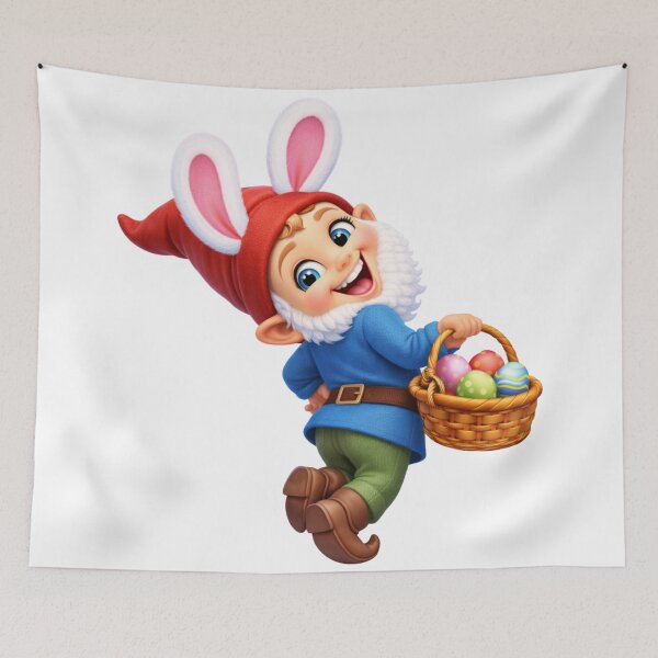 Item preview, Jolly Gnome Boy Easter designed and sold by Sillytoe.
