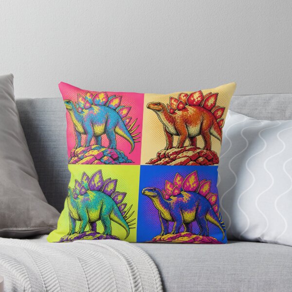 Item preview, Stegosaurus Pop Art Style designed and sold by cbfineart.