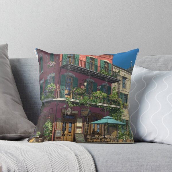 Item preview, New Orleans French Quarter – Colorful Creole Architecture Street Art designed and sold by GSizzle1.