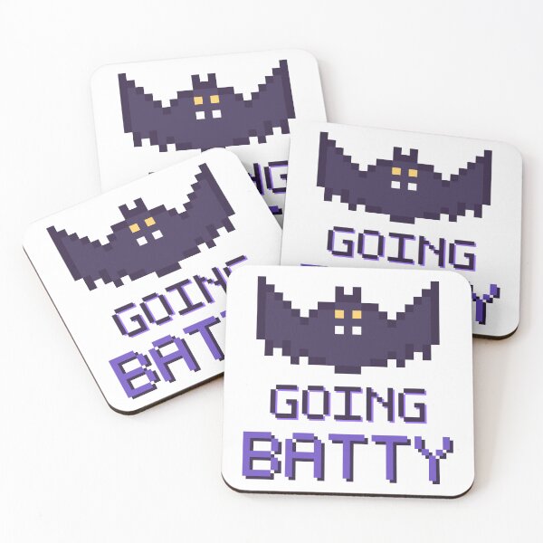 Item preview, Going Batty Cute Pixel Bat Halloween designed and sold by Pixel Pantry.