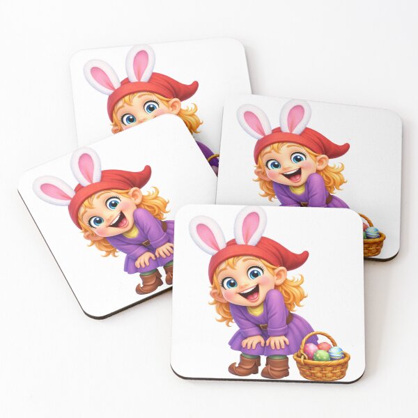 Item preview, Cheerful Gnome Girl Easter designed and sold by Sillytoe.