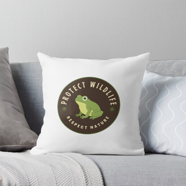 Item preview, Protect Wildlife Respect Nature Frog designed and sold by ArsVibin.