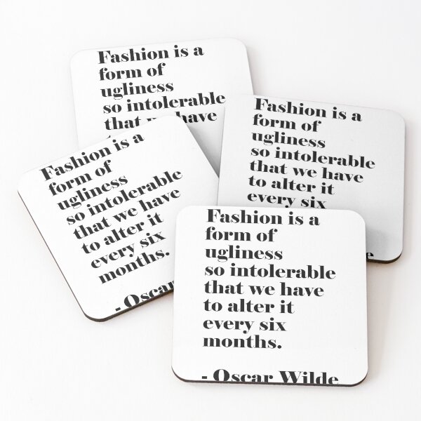 Item preview, Oscar Wilde Famous Quotes - Fashion designed and sold by Inspirationmotivation.