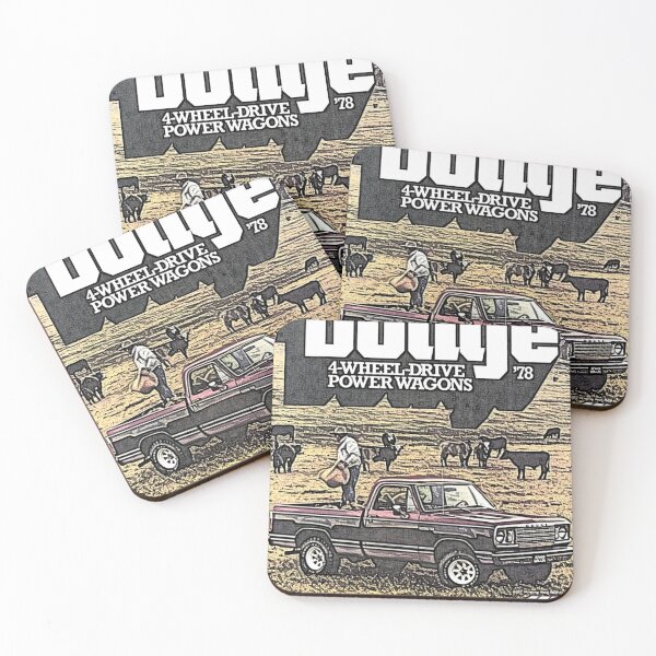 Item preview, 1978 Power Wagon Truck Graphic Art 4WD designed and sold by mtvintageapparel.