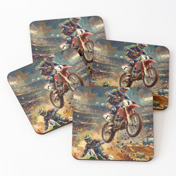 Item preview, Supercross Fine Art Tribute designed and sold by Art's Diner.