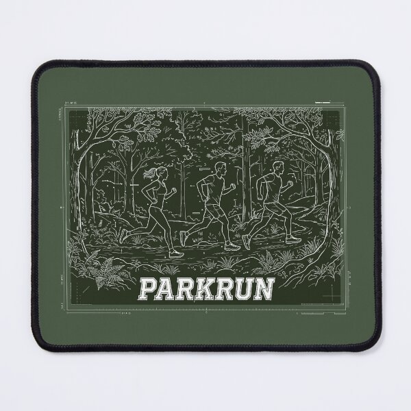 Item preview, Parkrun Trail Running Forest Forest Runner Outdoor Sports Graphic designed and sold by KiwiRider.