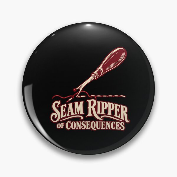 Item preview, Sewing - Seam Ripper Of Consequences designed and sold by Good Mood Foundry.