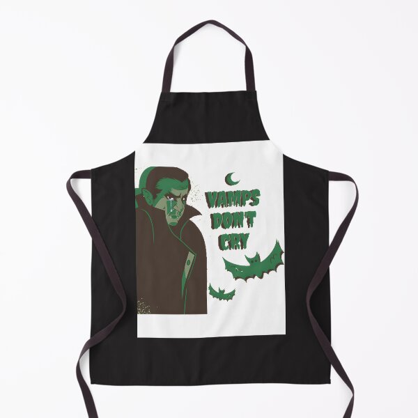 Item preview, Vamps Don't Cry Gothic Vampire Art with Dark Aesthetic and Emotional Expression designed and sold by WorkshopLogo.