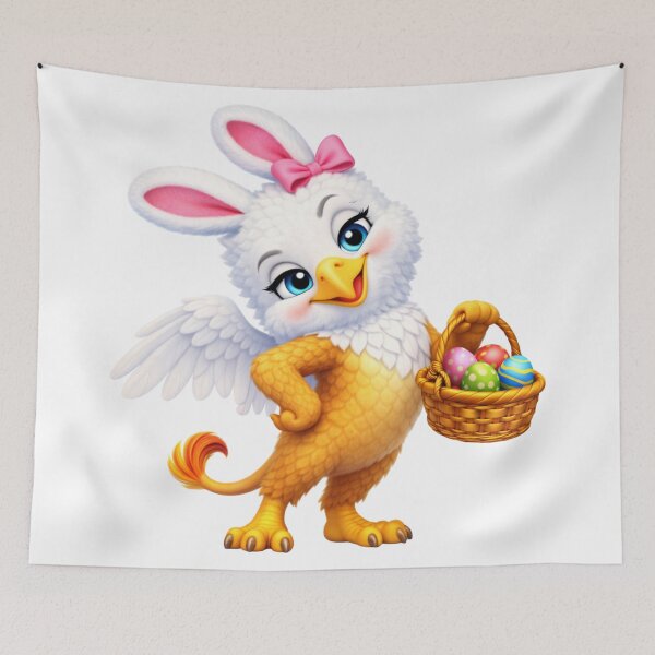 Item preview, Sweet Griffin Girl Easter designed and sold by Sillytoe.