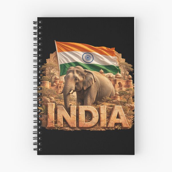 Item preview, India Heritage – Elephant & Mughal Fort designed and sold by FlagX.