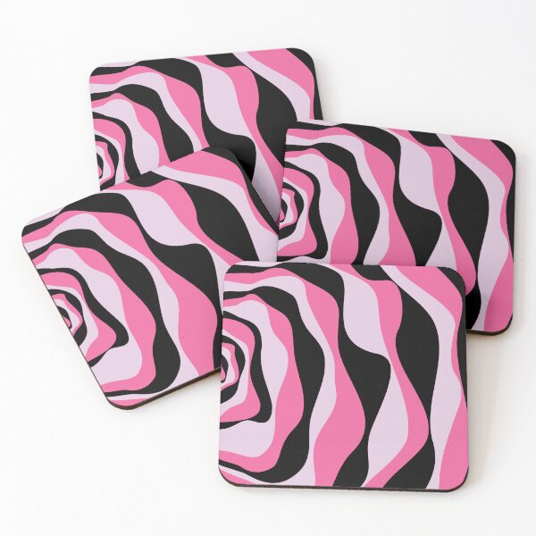 Item preview, Ebb and Flow 4 in Lilac, Pink and Black designed and sold by LAEC-Shop.