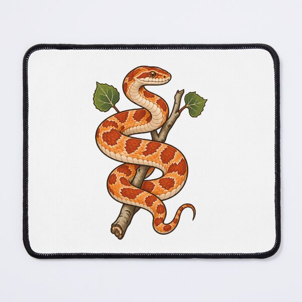 Item preview, Corn Snake Curled Branch Portrait designed and sold by Philippa Shop.