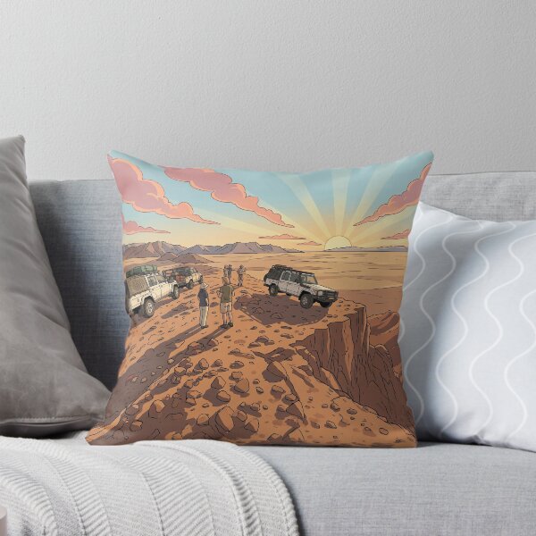 Item preview, Namibia Overlanding Namib-Naukluft National Park Retro Vintage Travel Poster designed and sold by strandbar.