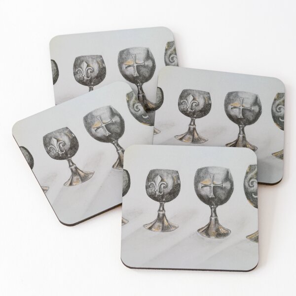 Item preview, Medieval knights' goblets designed and sold by CecileLenam.