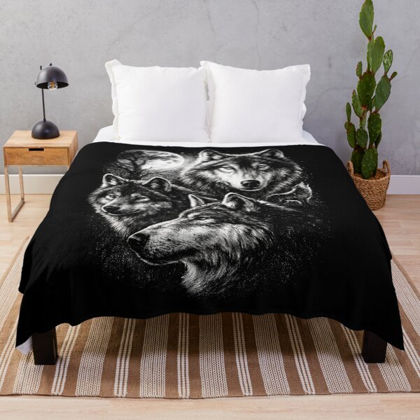 Item preview, Wolf Vintage 90s Grunge Retro Wolf Faded Wild Nature Wolf Howling Moon Y2k Gothic 2000s Wolf Gift designed and sold by gunaone-design.