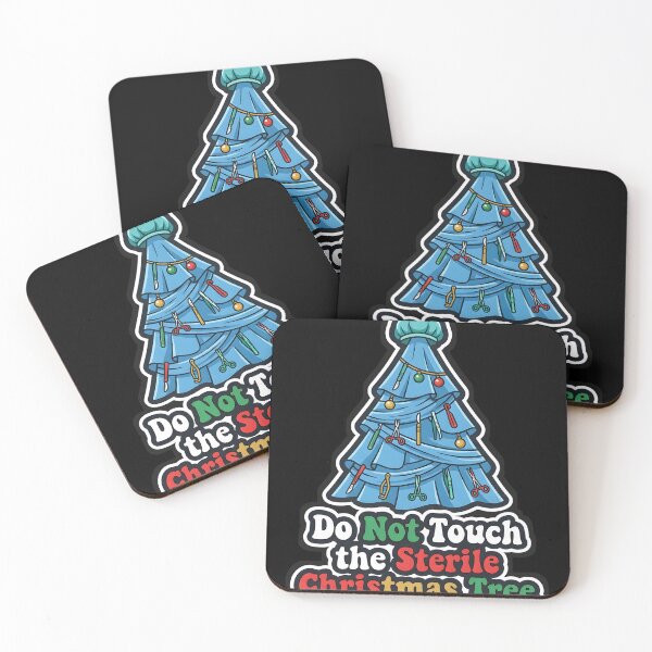 Item preview, Do Not Touch the Sterile Christmas Tree OR Nurse designed and sold by VitalDesigner.