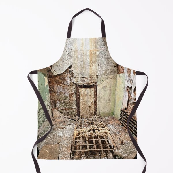 Item preview, Abandoned Prison Cell with Metal Bed Frame and Toilet – Eastern State Penitentiary designed and sold by Jason Bylsma.
