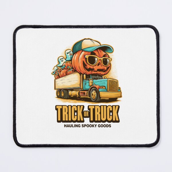Item preview, Halloween Trucker - Spooky Horror Trucker Design designed and sold by DyzioSupply.