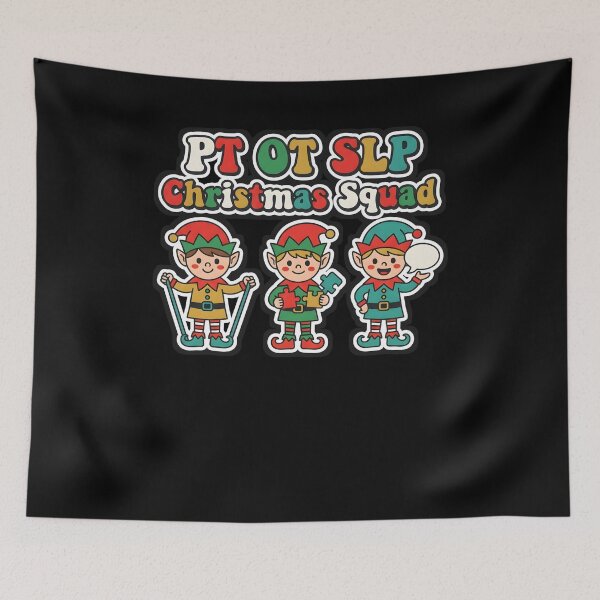 Item preview, PT OT SLP Christmas Squad Rehab Team designed and sold by VitalDesigner.