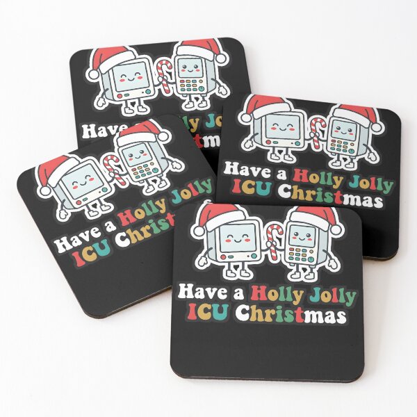 Item preview, Holly Jolly ICU Christmas Monitor and IV Pump designed and sold by VitalDesigner.