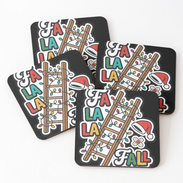 Item preview, Fa La La La Fall ER Nurse Christmas Ladder designed and sold by VitalDesigner.