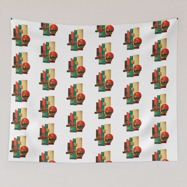 Item preview, Abstract Geometric Composition with Sunset designed and sold by FlowerSeller1.