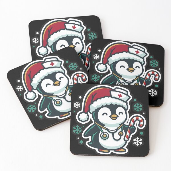 Item preview, Cute Penguin Nurse Christmas Stethoscope designed and sold by VitalDesigner.