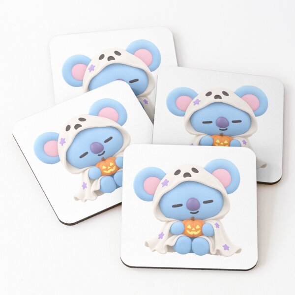 Item preview, Koya halloween BT21 Bts — Cute BT21 Sticker designed and sold by Crazy-universe.
