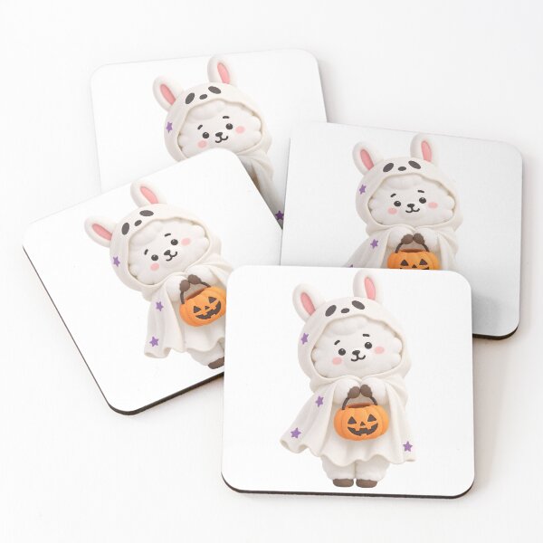 Item preview, RJ halloween BT21 Bts — Cute BT21 Sticker designed and sold by Crazy-universe.