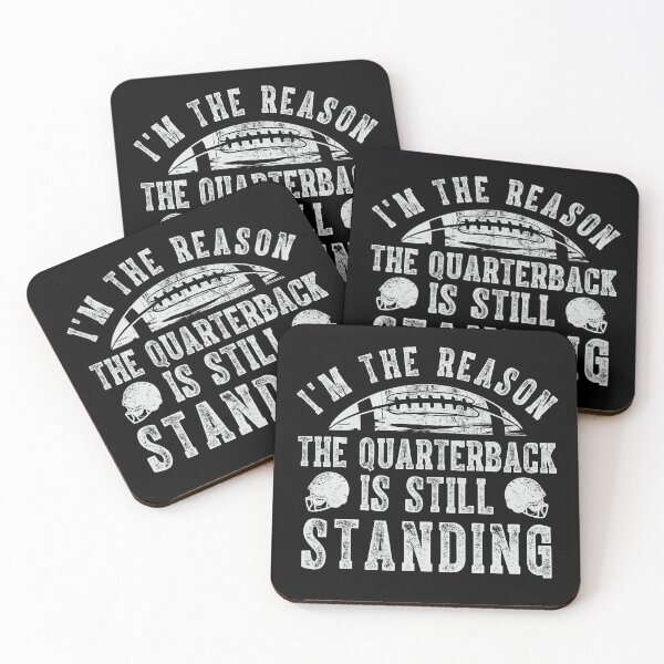 Item preview, I'm The Reason Qb is Still Standing Offensive Lineman Gifts designed and sold by Hns Trending.