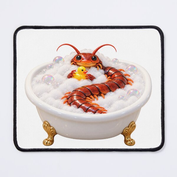 Item preview, Pampered Giant Centipede Bathtub designed and sold by Sillytoe.